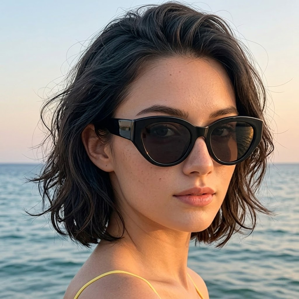 Men Accessories Brand - Women Men Classic Cat-Eye Polarized Sunglasses