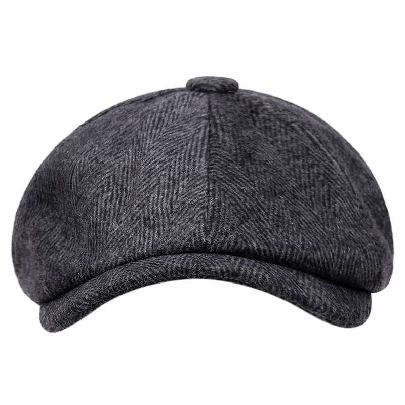 Men'S Accessories Canada - 1920s Men Gangster Wool Octagonal Hat