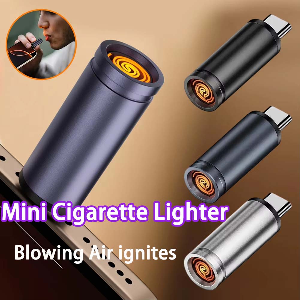 Mini Type-C Mobile Phone Cigar - Lighter Windproof review and price