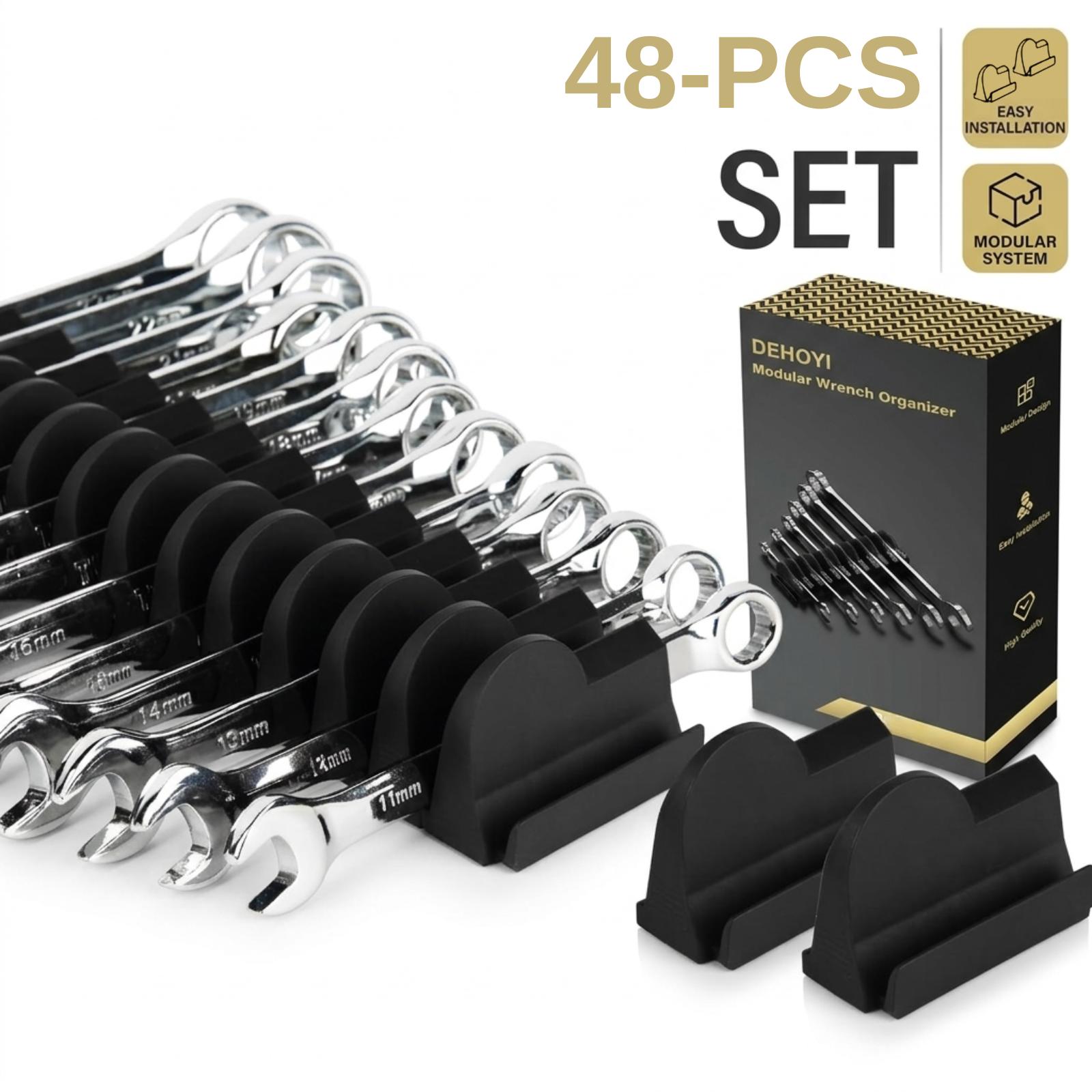 48Pcs Modular Wrench Organizer - Men'S Accessories Organizer Tray review and price