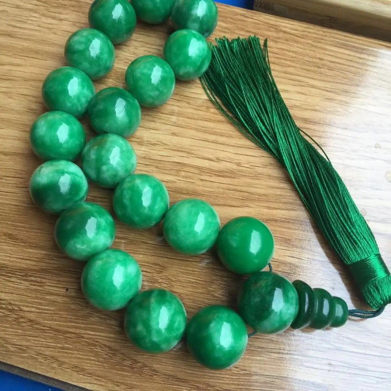 Natural  Green Jade Bracelets  - Bead Bracelet Men review and price