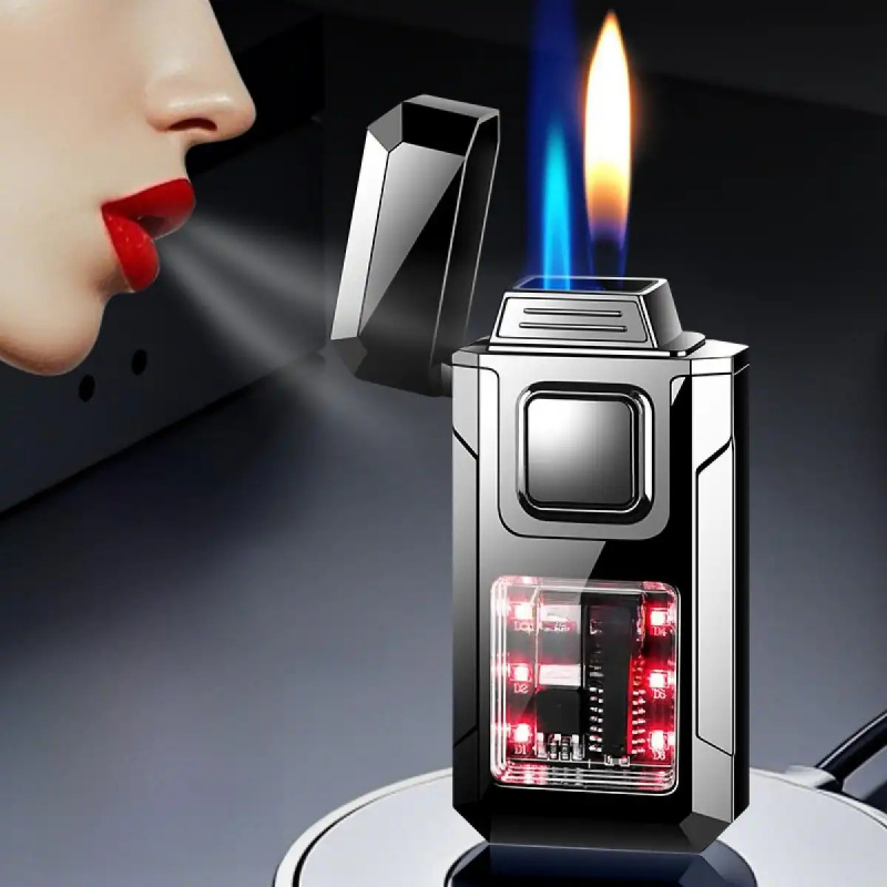 Windproof Voice Control Metal  - Lighter Windproof review and price