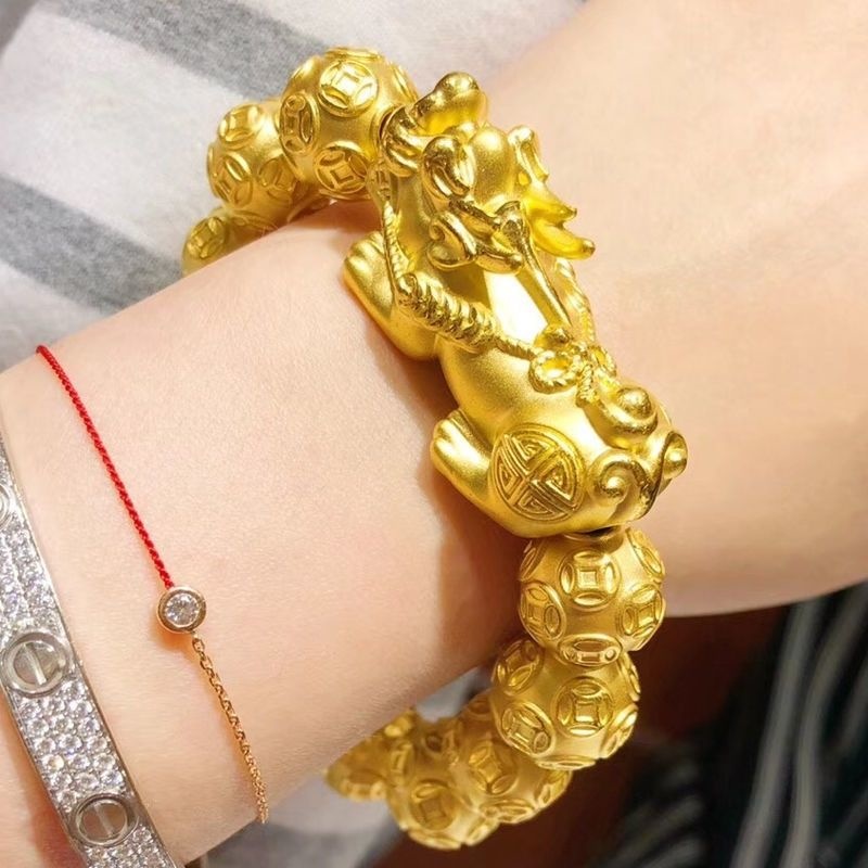 recommended Plated 100% Real G - Bead Bracelet Men review and price