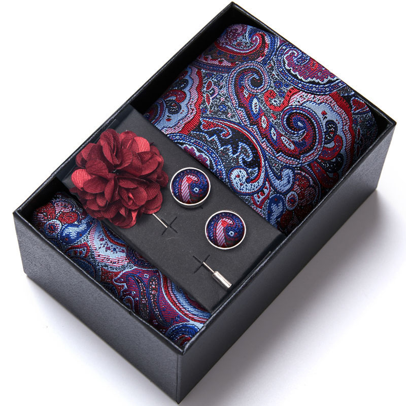 Men's suit accessories, 4-piec - Neck Tie Set Box review and price