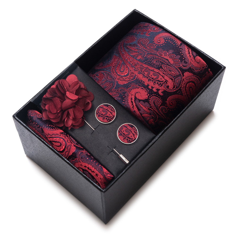 Men's suit accessories, 4-piec - Neck Tie Set Box review and price