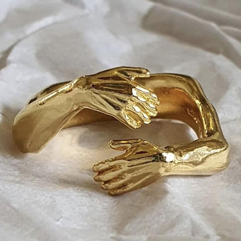 Vintage Love Hugging Hands Ope - Men'S Accessories Hand Bands review and price