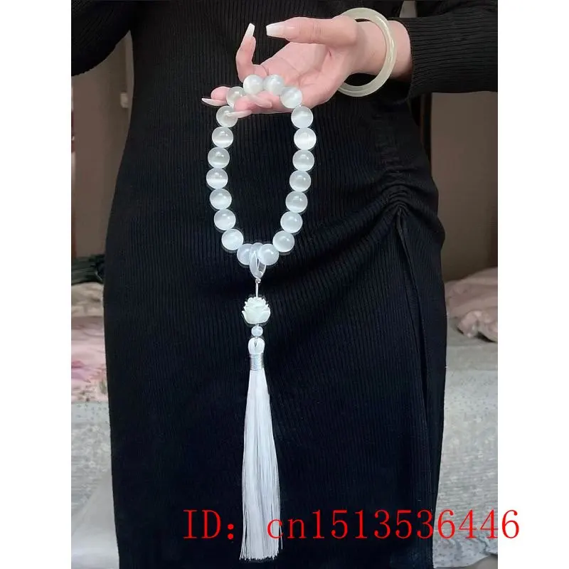 Cat 's-eye Stone 12mm Beads Lo - Bead Bracelet Men review and price