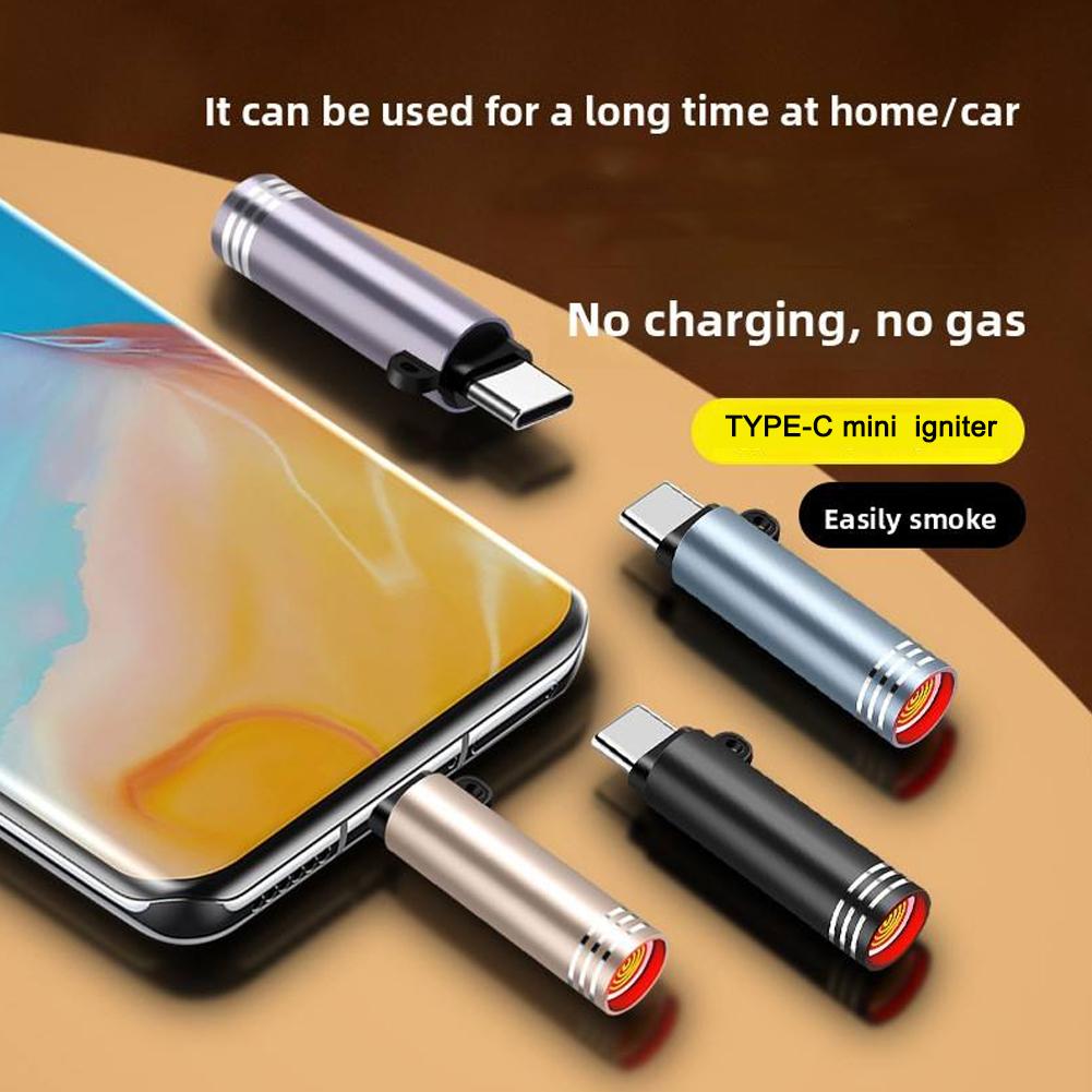 Type C Mini Lighter Blow to Ig - Lighter Windproof review and price