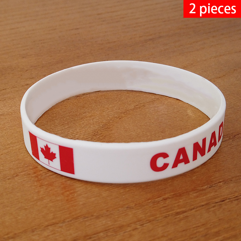 2pcs Canada National Flag Wris - Men'S Accessories Canada review and price
