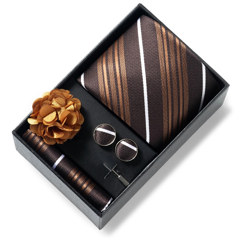 Luxury and Fashionable Men's T - Neck Tie Set Box review and price