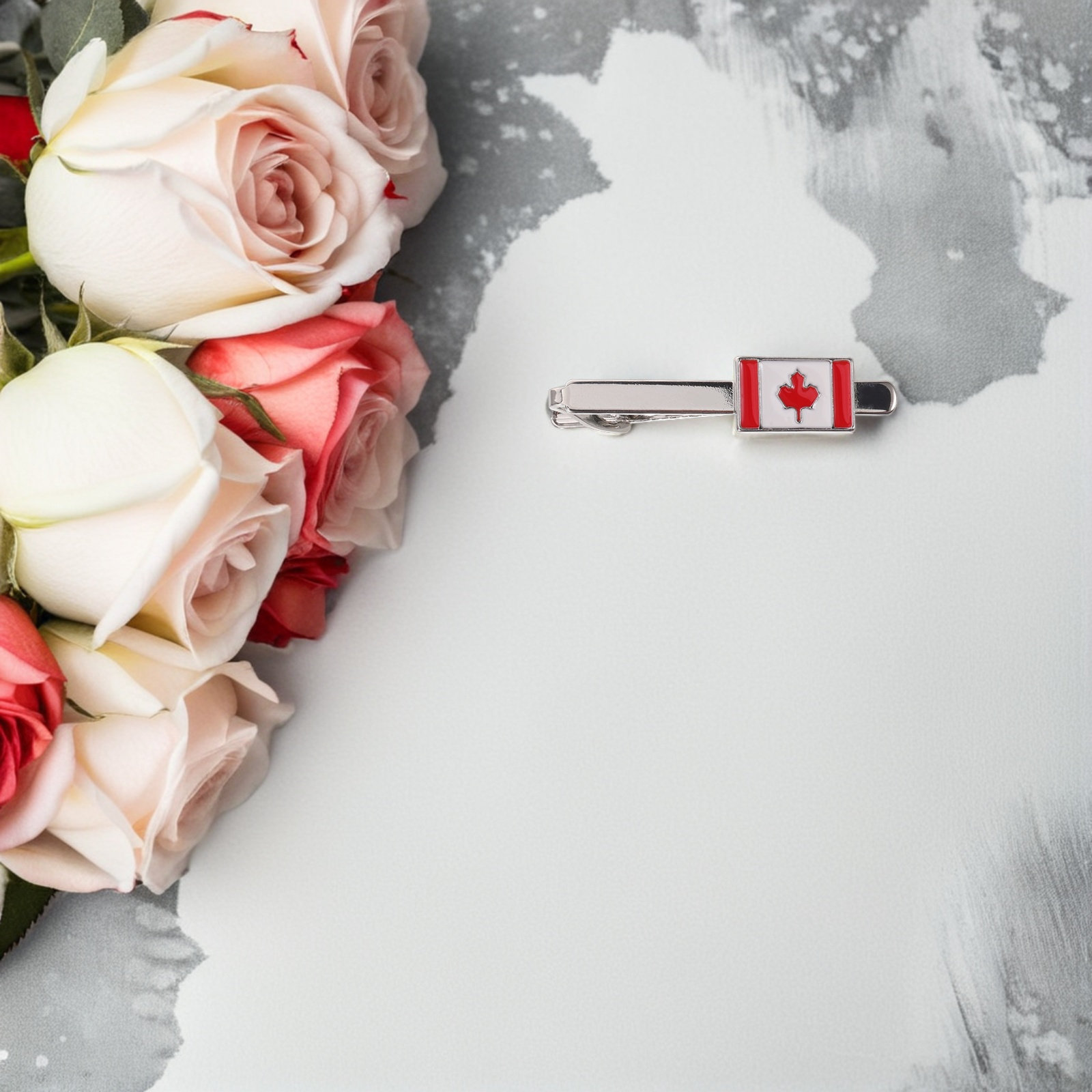 Canada Flag Tie Clip Metal Men - Men'S Accessories Canada review and price
