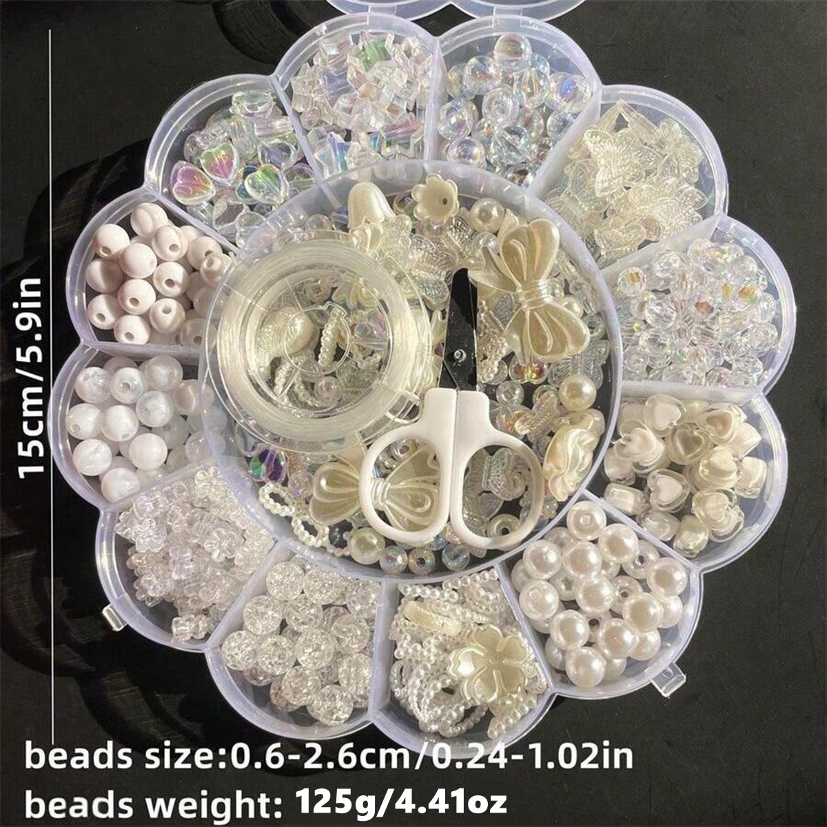 2Set/1Set 13 Grids Acrylic Flo - Bead Bracelet Men review and price