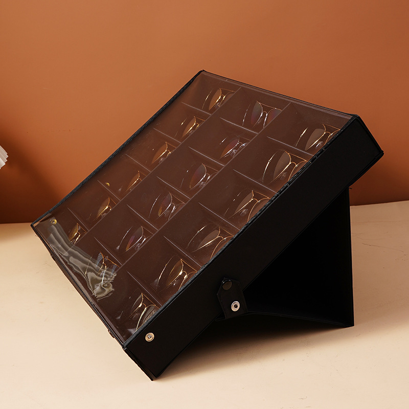 18 Slots /Grid Glasses Storage - Men'S Accessories Organizer Tray review and price