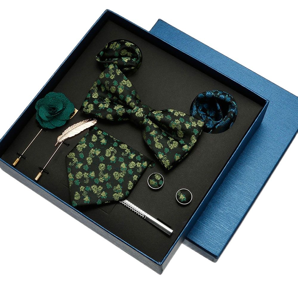 Luxury Silk Tie Hankies Set In - Neck Tie Set Box review and price