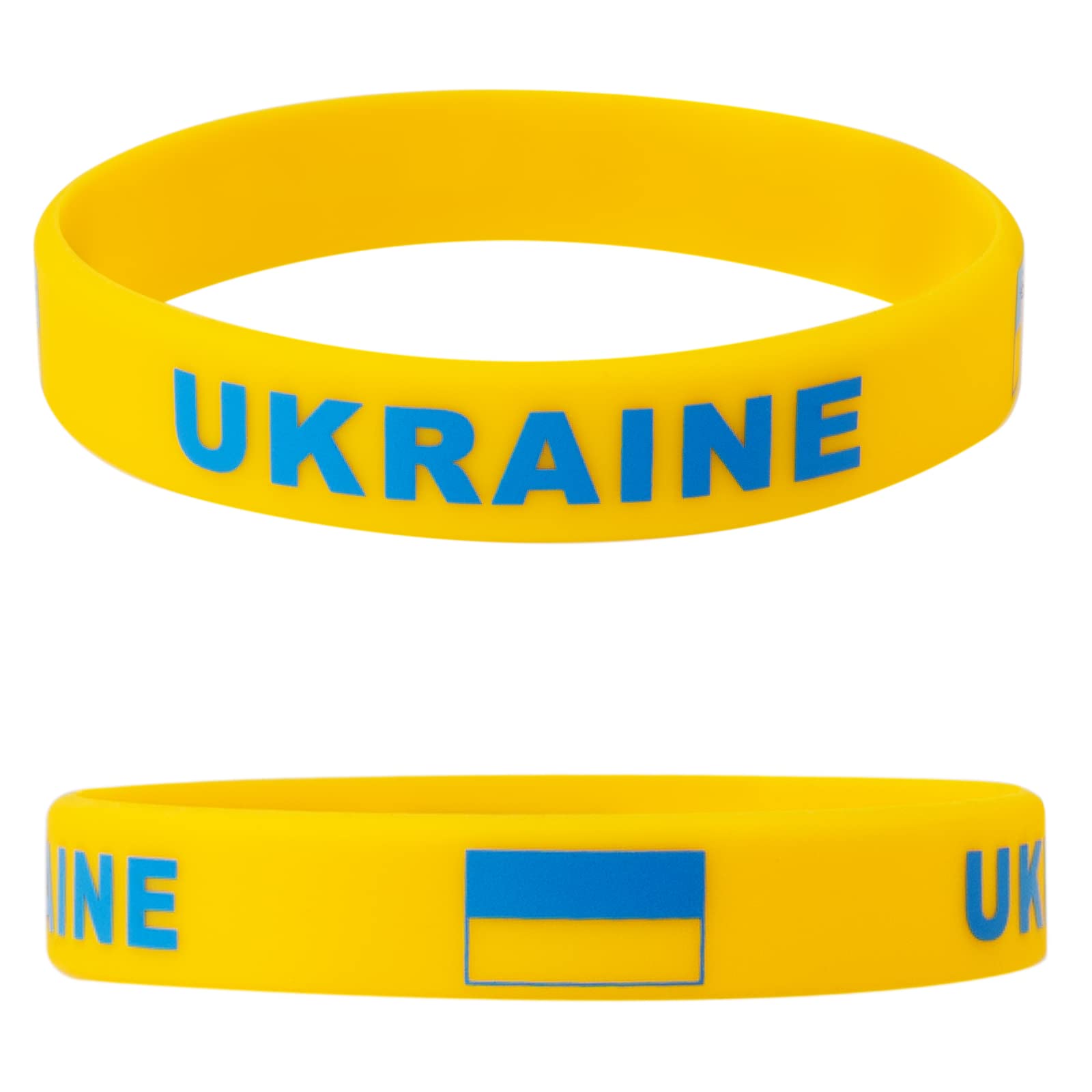 2pcs Ukraine Flag Bracelet Sil - Men'S Accessories Uk review and price