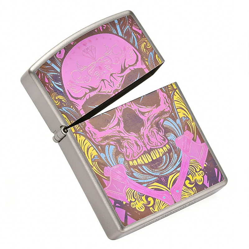 Pink Skull Titanium Alloy Ligh - Lighter Windproof review and price