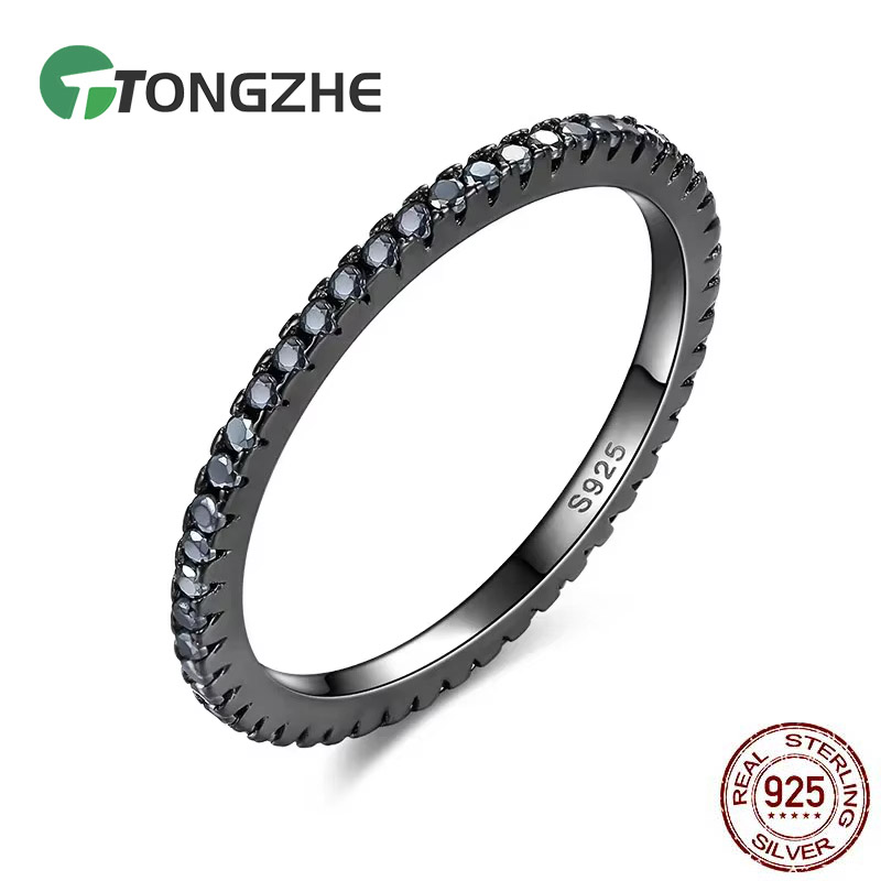 TONGZHE Luxury Concise Rings f - Men Accessories Brand review and price