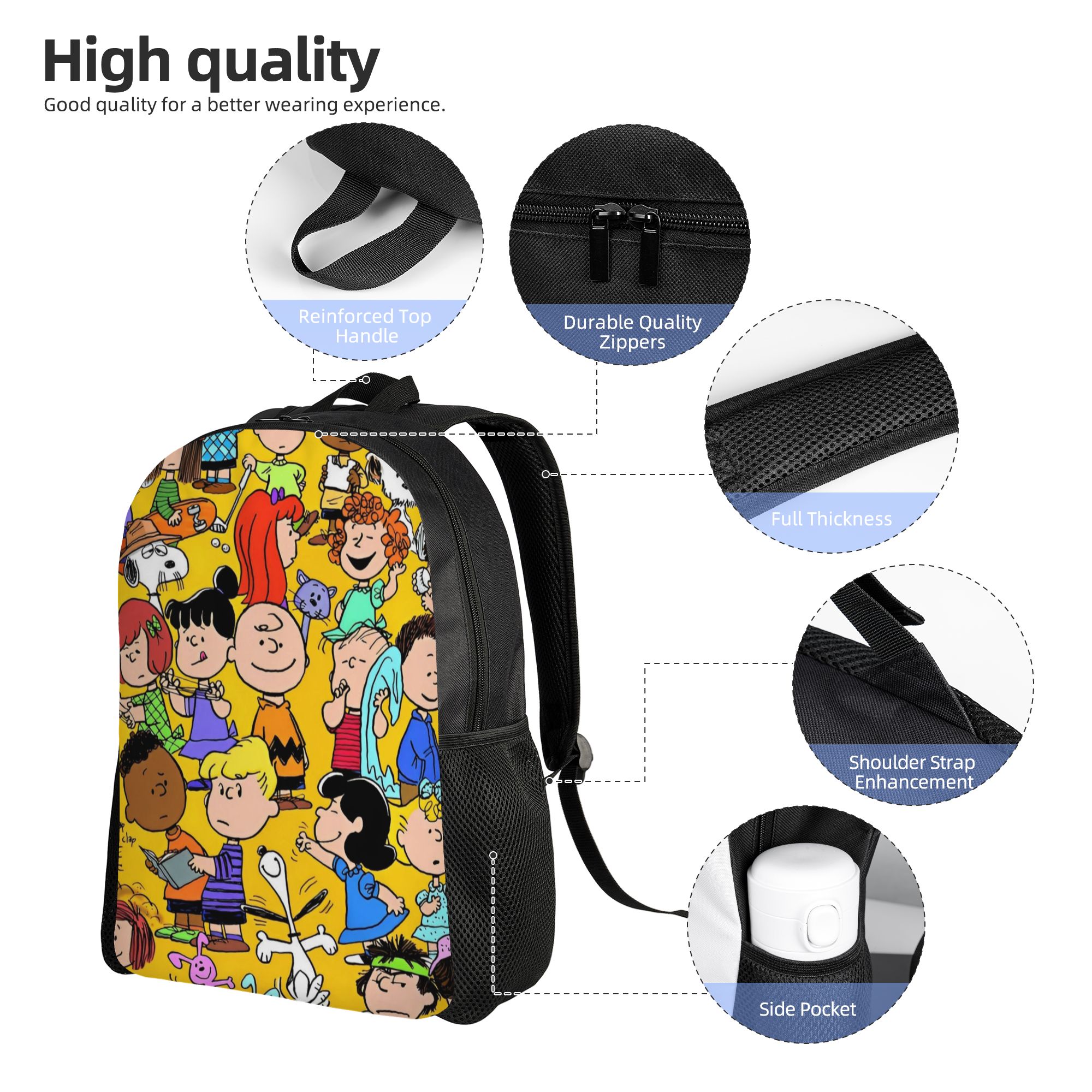 Snoopy Peanuts Fashion Backpac - Men'S Accessories Travel Bag review and price