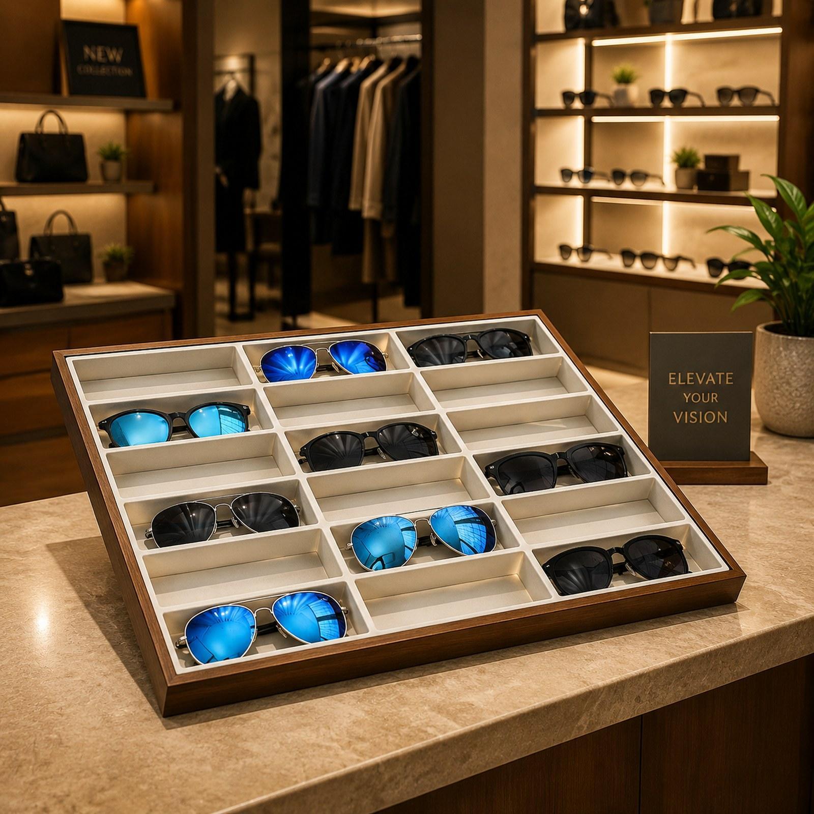 Glasses Display Tray Eyewear S - Men'S Accessories Organizer Tray review and price