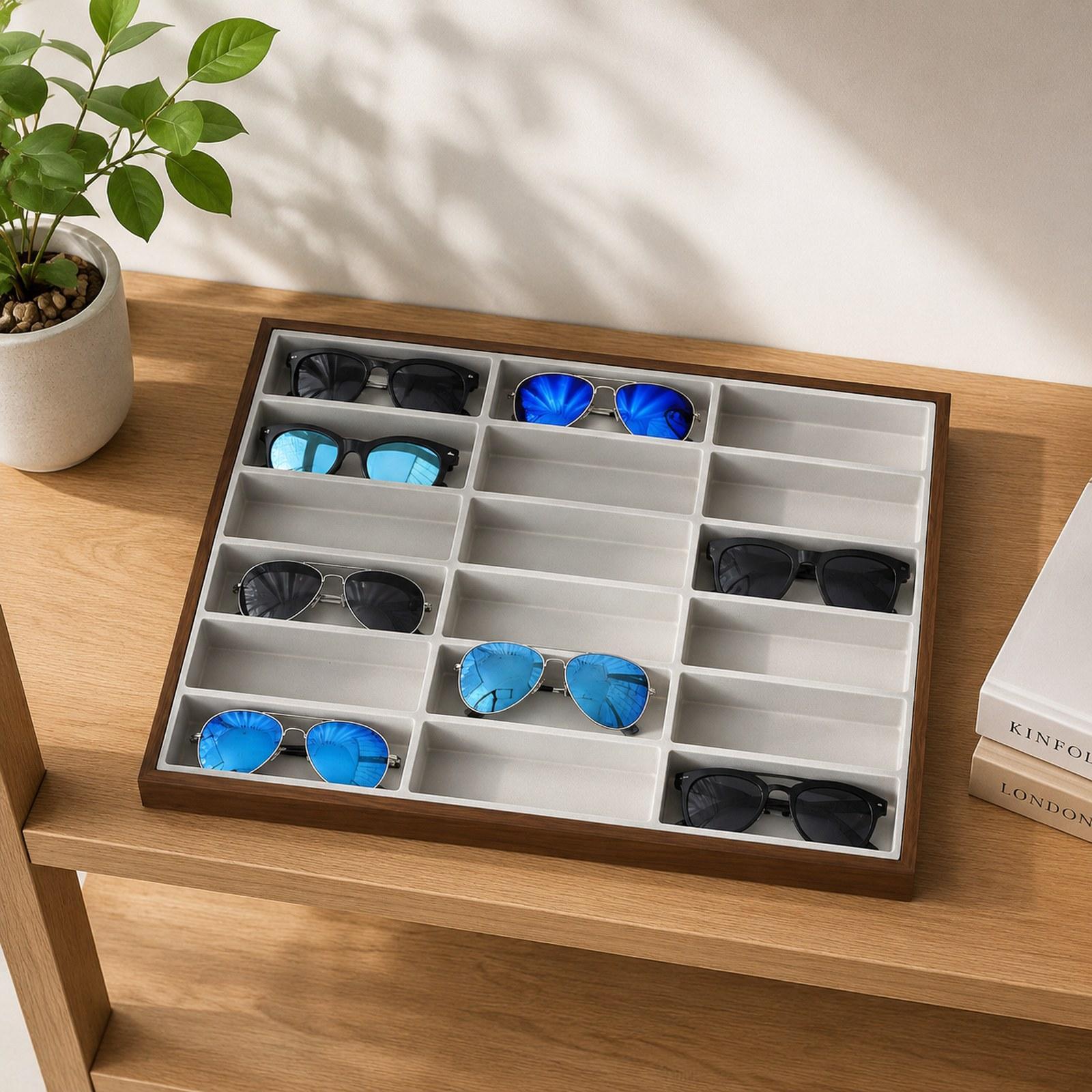 Glasses Display Tray Eyewear S - Men'S Accessories Organizer Tray review and price