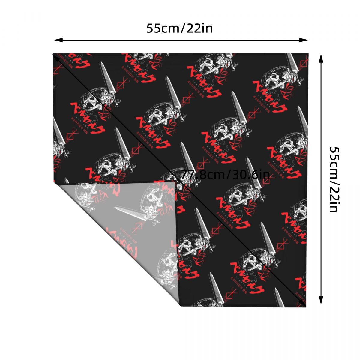 55CM B-Berserks Bandana Holida - Men Accessories Brand review and price