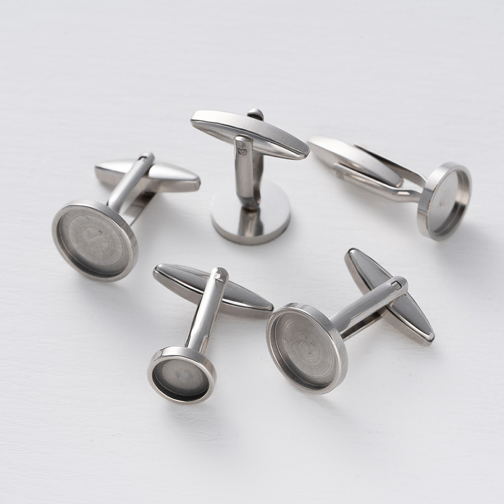 5Pcs Stainless Steel Cufflinks - Men'S Accessories Rings review and price