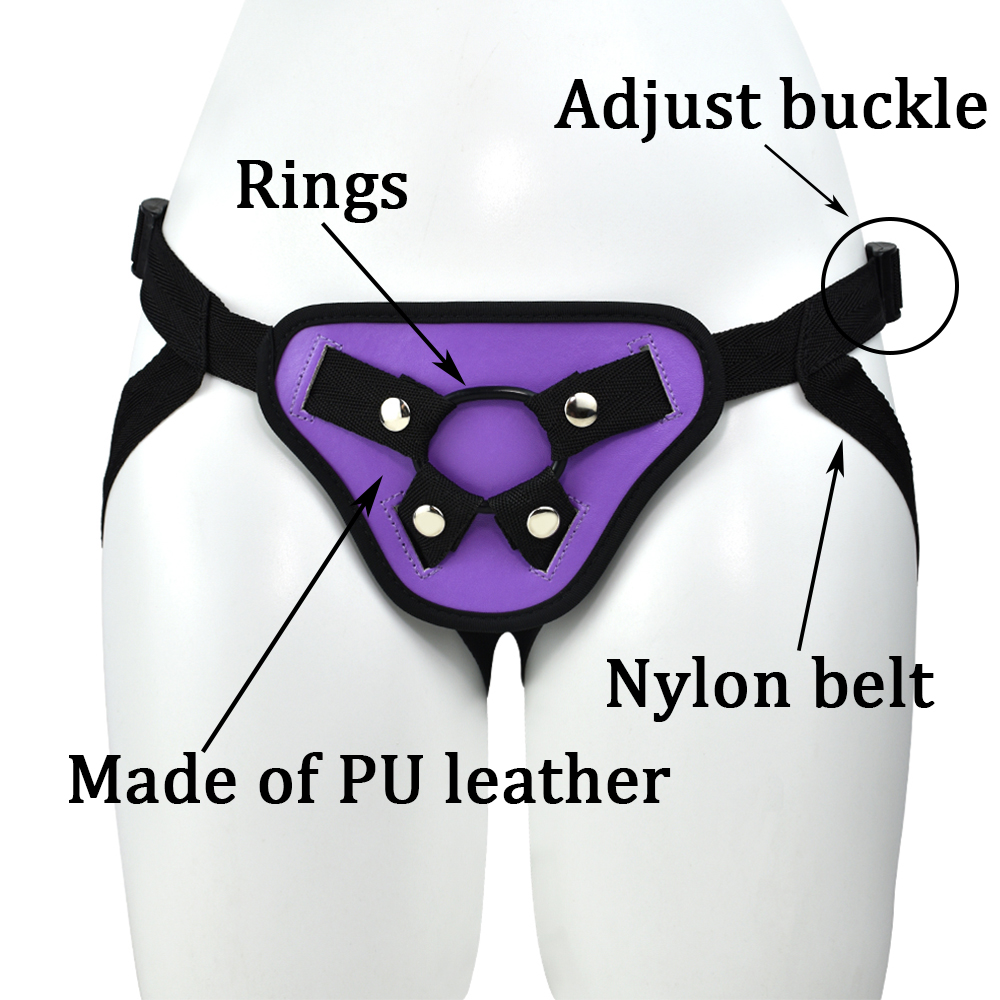 NYOTA Leather Strap-on Penis D - Men'S Vegan Accessories review and price