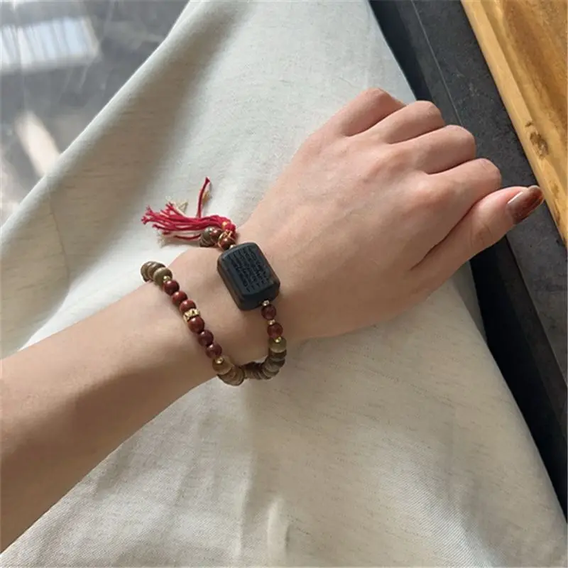 Natural Green Sandalwood Bead  - Bead Bracelet Men review and price
