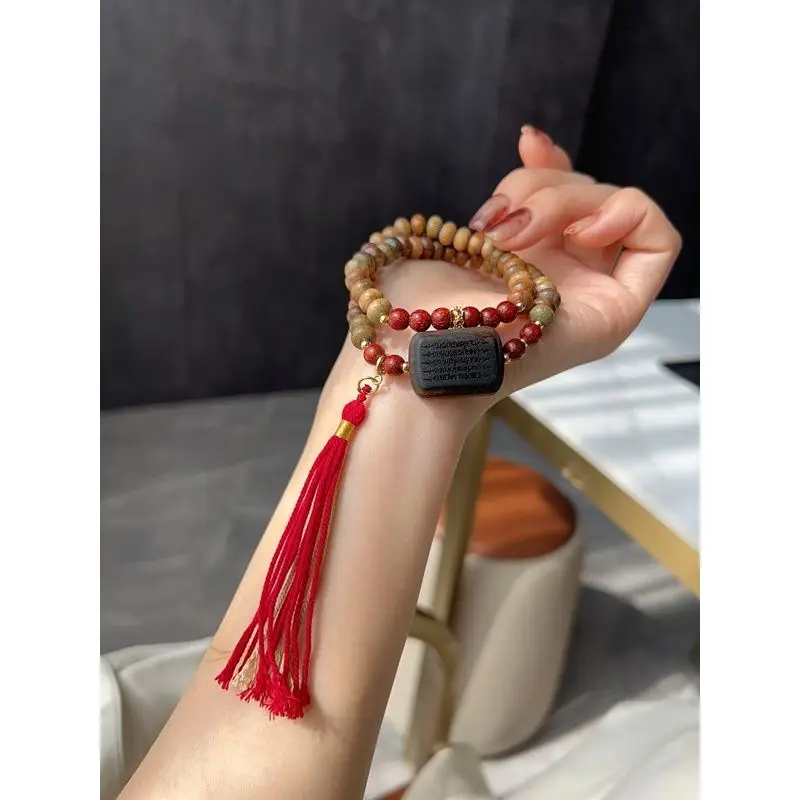 Natural Green Sandalwood Bead  - Bead Bracelet Men review and price
