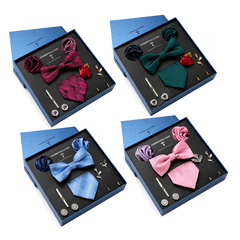 Green Mens Tie Gift Box Paisle - Neck Tie Set Box review and price