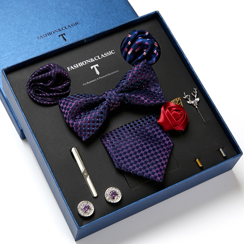 Green Mens Tie Gift Box Paisle - Neck Tie Set Box review and price