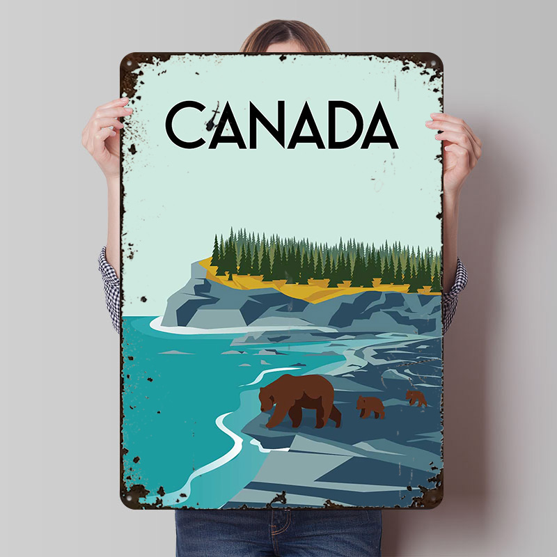 Canada Travel Poster Customize - Men'S Accessories Canada review and price