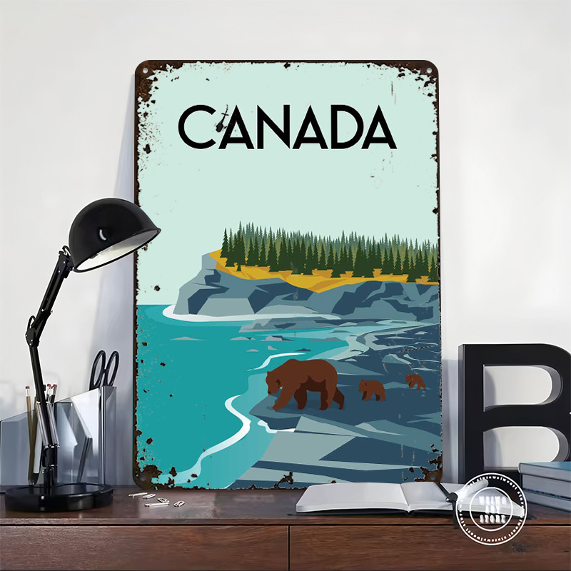 Canada Travel Poster Customize - Men'S Accessories Canada review and price