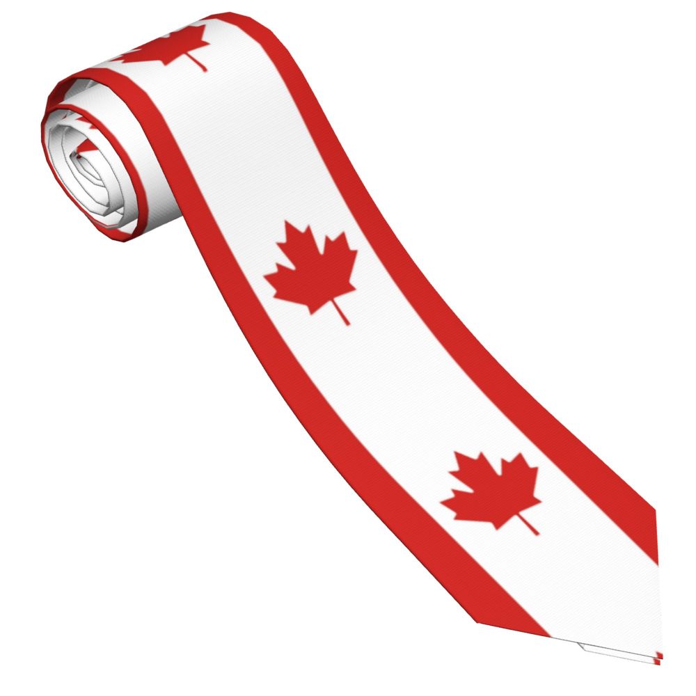 Flag Of Canada Necktie Unisex  - Men'S Accessories Canada review and price