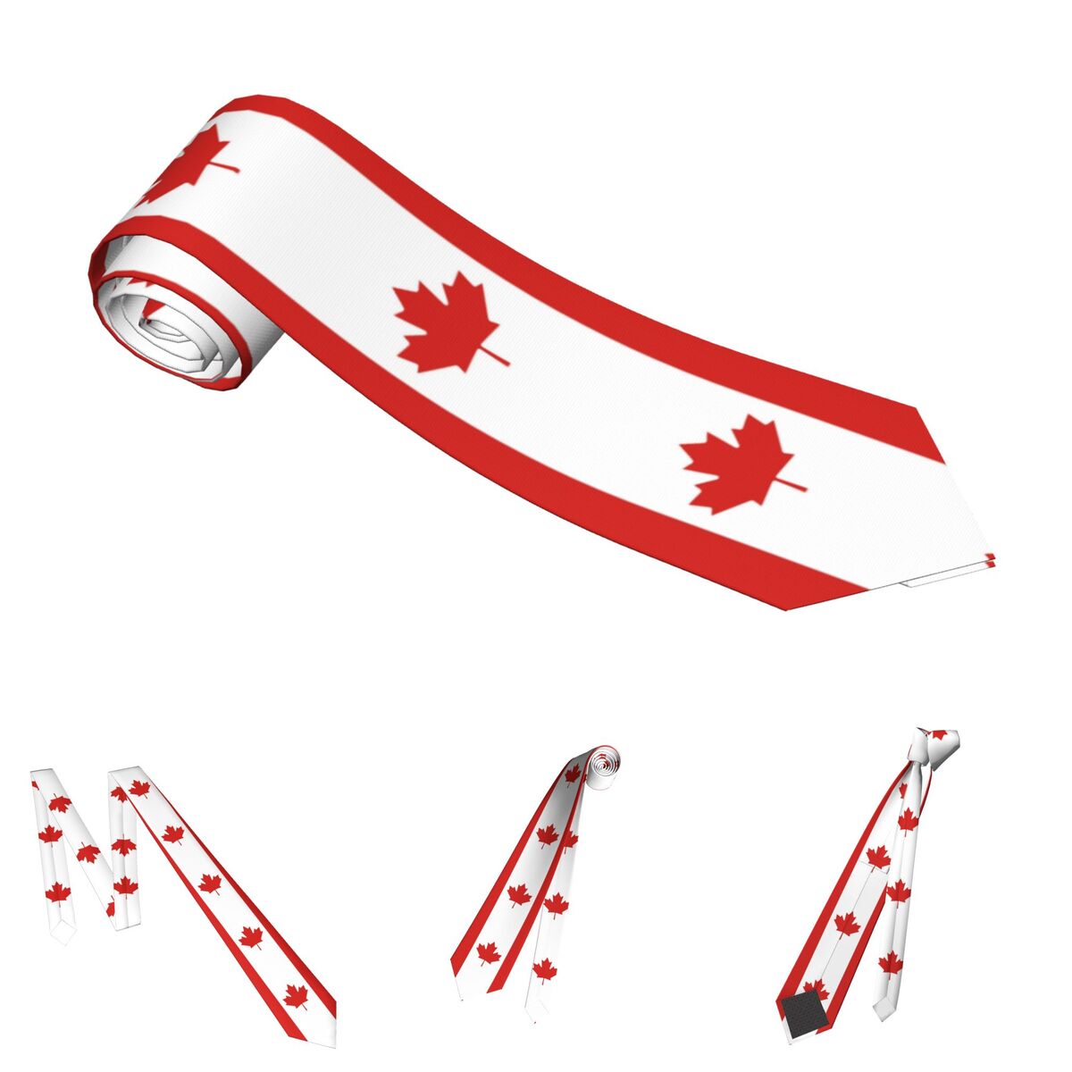 Flag Of Canada Necktie Unisex  - Men'S Accessories Canada review and price