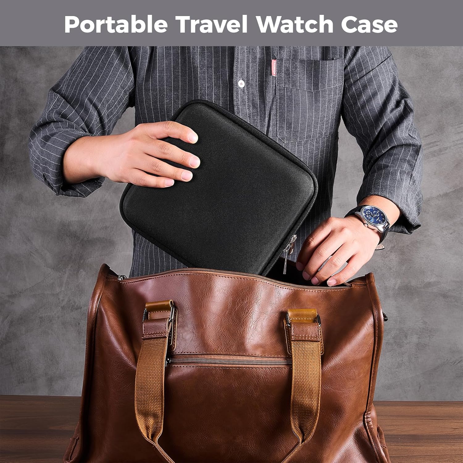 Travel Watch Bracelet Storage  - Men'S Accessories Travel Bag review and price