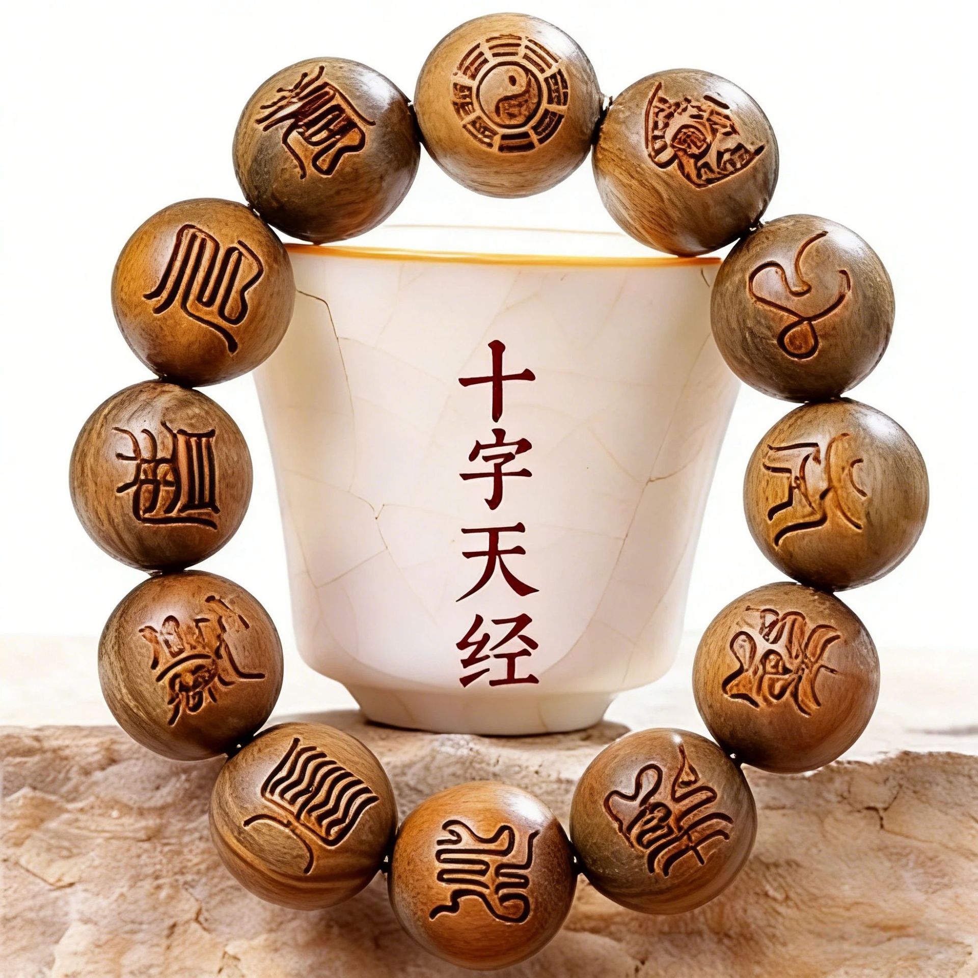 Lucky Luxury Green Sandalwood  - Bead Bracelet Men review and price