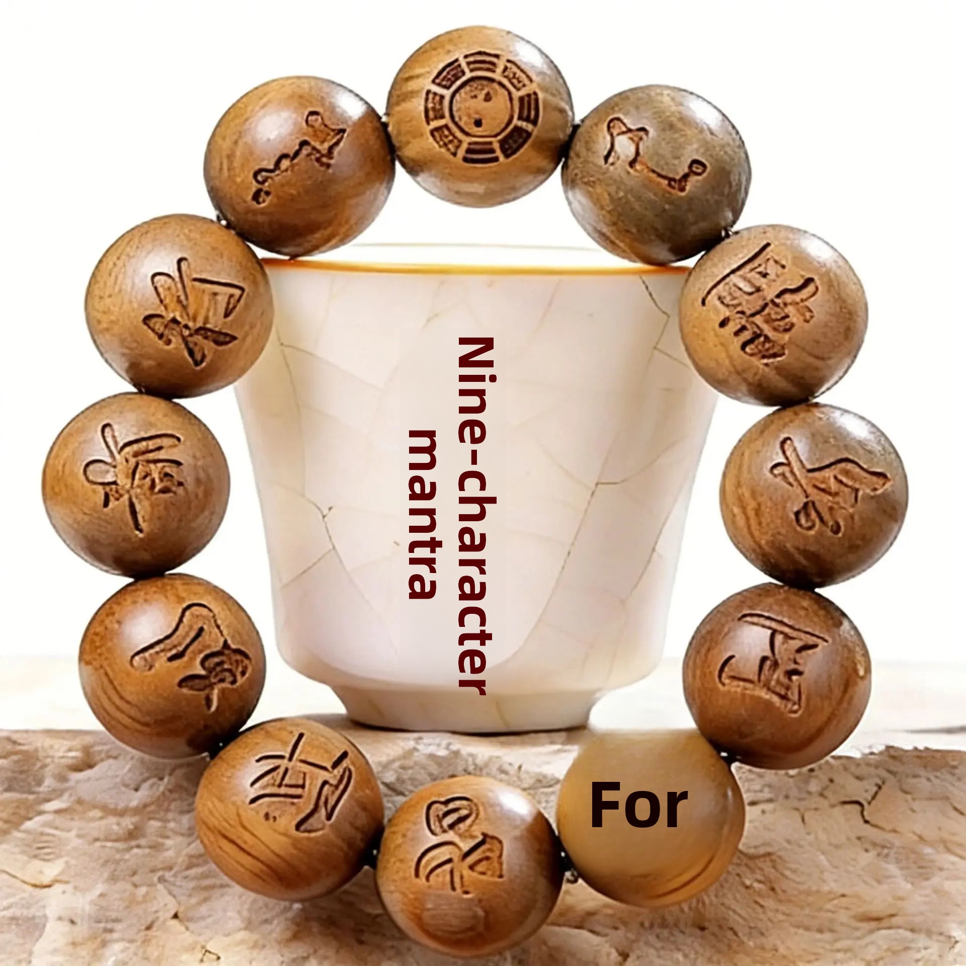 Lucky Luxury Green Sandalwood  - Bead Bracelet Men review and price