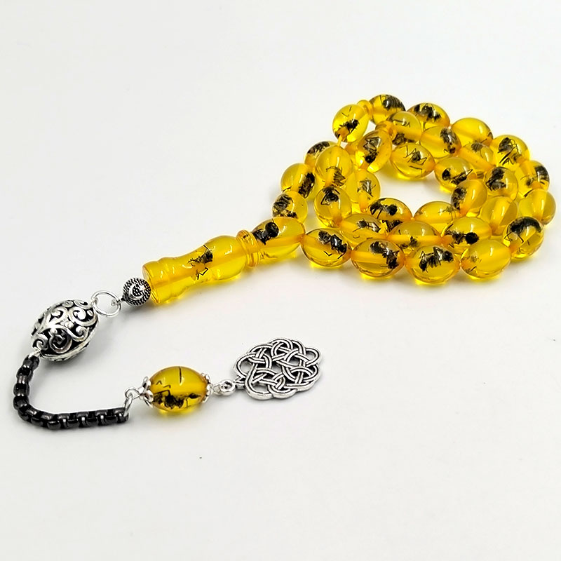 Tasbih men Yellow resin Real i - Men Accessories Hk review and price
