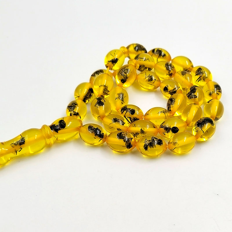 Tasbih men Yellow resin Real i - Men Accessories Hk review and price