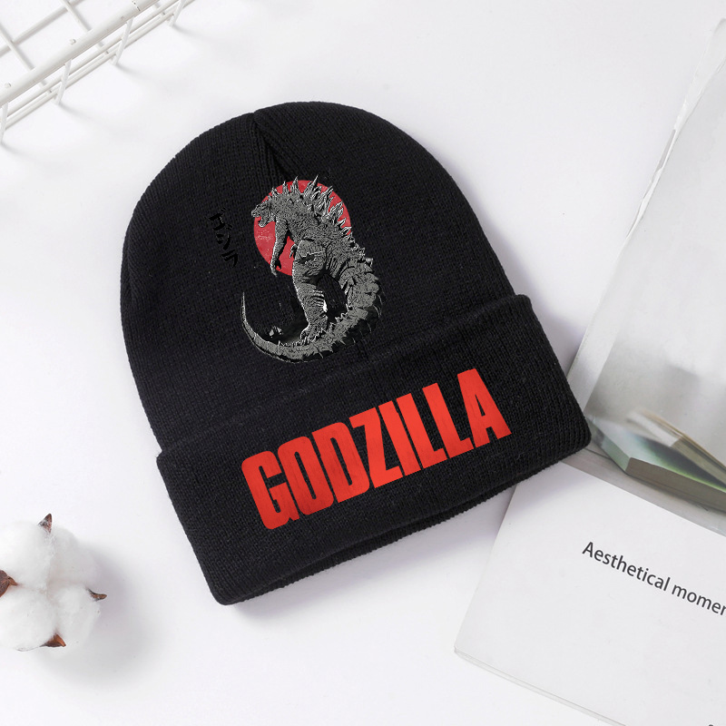 Godzilla Knitted Hat Winter Sp - Men Accessories Unique review and price