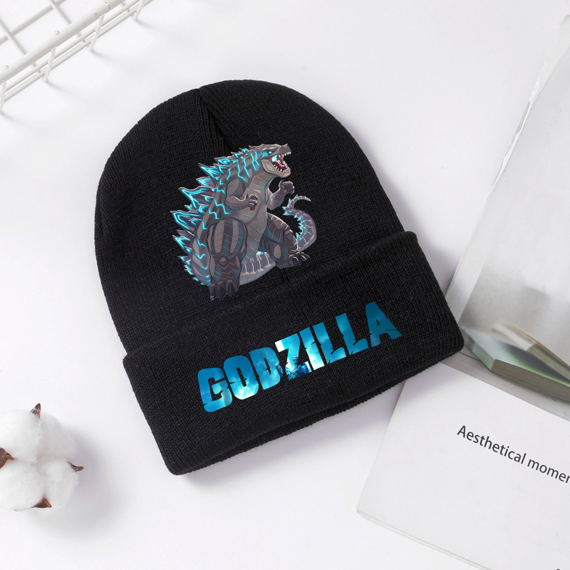 Godzilla Knitted Hat Winter Sp - Men Accessories Unique review and price
