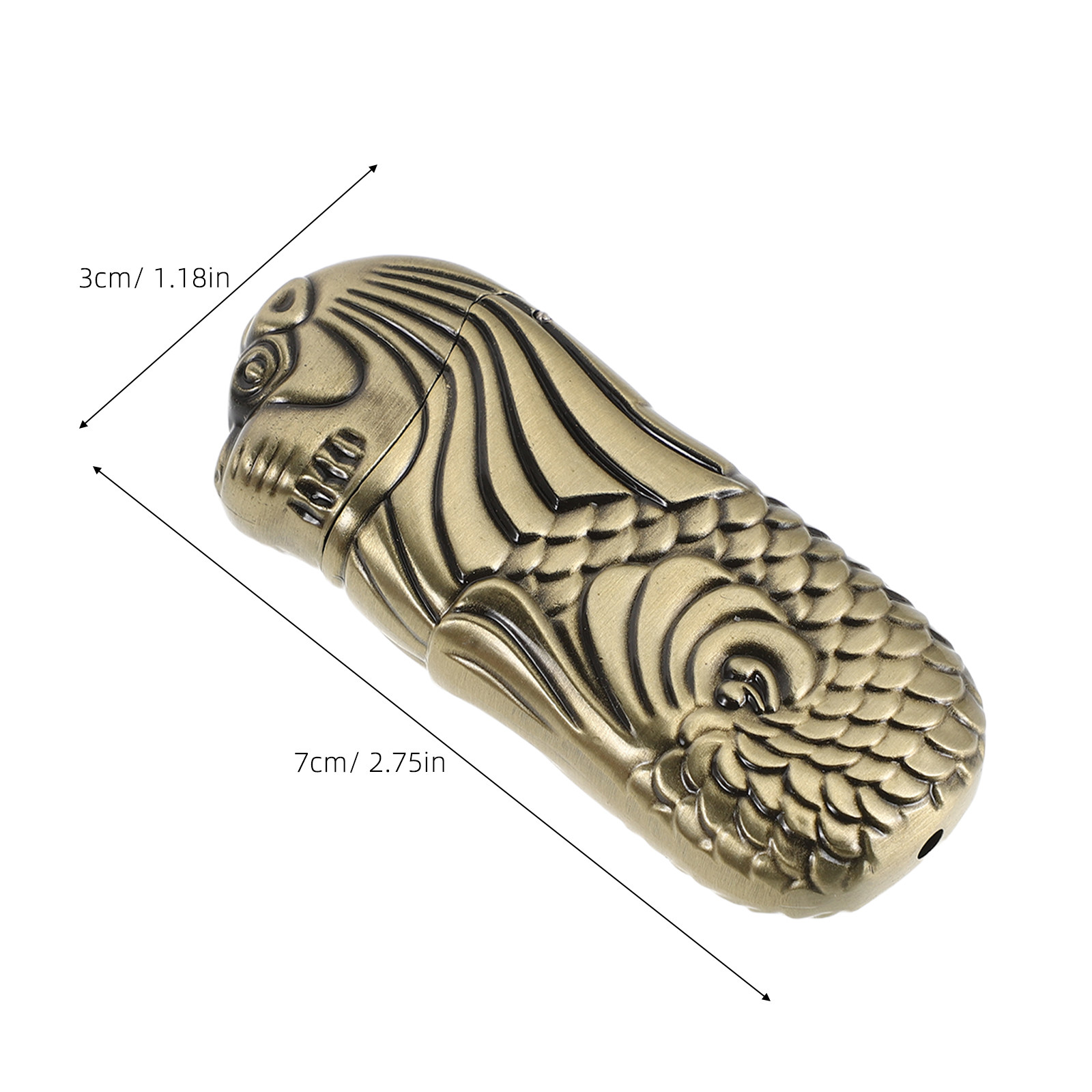 Merlion Lighter Case Embossed  - Lighter Windproof review and price